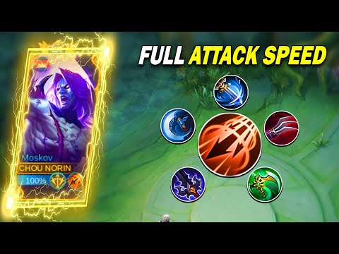 MOSKOV INSPIRE + ITEM ATTACK SPEED IS MOST POWERFULL