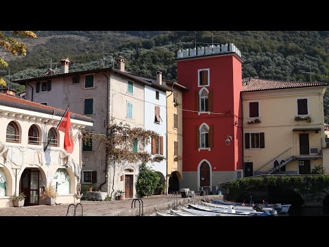 Mit dem Fahrrad vom Camping Bellavista nach Malcesine 