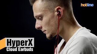 HyperX Cloud Earbuds (HX-HSCEB-RD) - відео 1