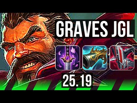 GRAVES vs UDYR (JGL) | 22/1/6, Legendary | EUW Master | 25.19