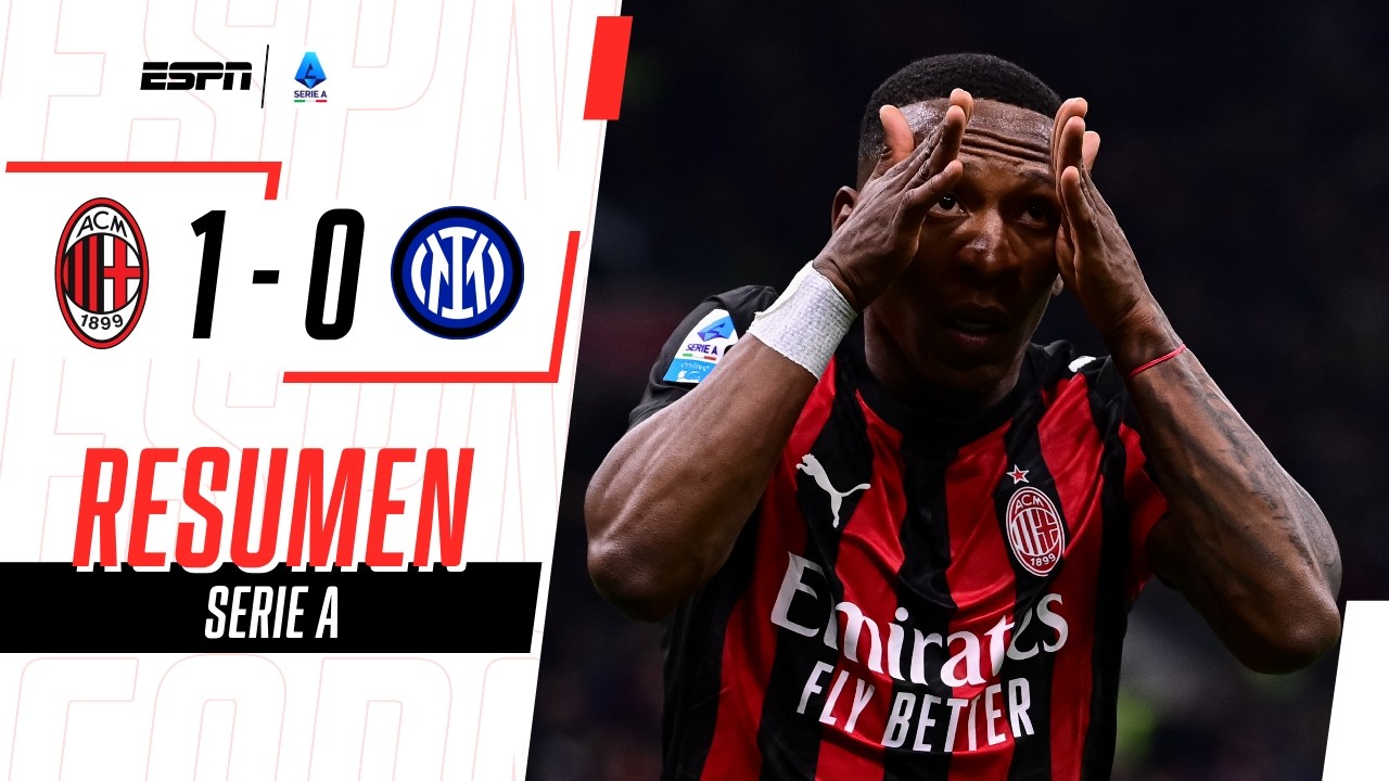 GOLAZO DE PERVIS ESTUPIÑÁN PARA DARLE EL CLÁSICO DE MILÁN AL ROSSONERO | Milan 1-0 Inter | RESUMEN