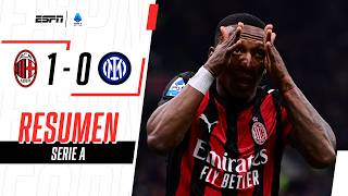 GOLAZO DE PERVIS ESTUPIÑÁN PARA DARLE EL CLÁSICO DE MILÁN AL ROSSONERO | Milan 1-0 Inter | RESUMEN