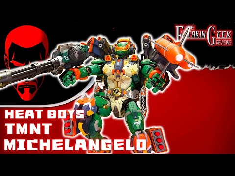Heat Boys Teenage Mutant Ninja Turtles MICHELANGELO MECHA: EmGo's Reviews N' Stuff