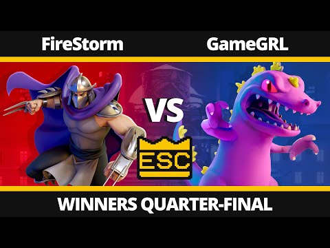 NASB @ ESC 10 - Winners Quarter-Final - FireStorm (Shredder) Vs. GameGRL (Reptar) - EU Tournament