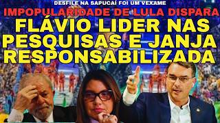DEU TUDO ERRADO! Desfile vira vexame, pressiona Lula no TSE impopularidade sobe, Flávio SOBE!