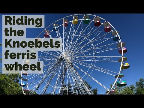 Riding the Ferris Wheel at Knoebels Amusement Park POV