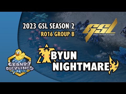 ByuN vs NightMare - TvP | 2023 GSL Season 2 Code S: Round of 16 Group B | EPT StarCraft 2 Tournament