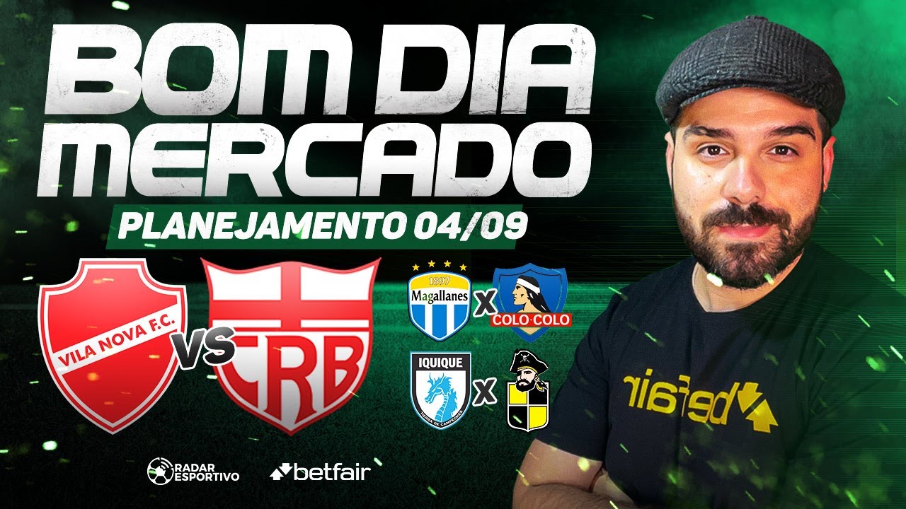 Planejamento para Trader Esportivo - Dia 04/09/24
