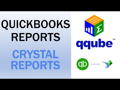 QuickBooks Reports using Crystal Reports