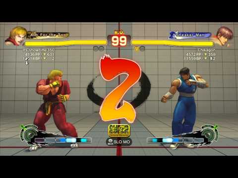 1P (Ken) vs Chikagon (Guy) - SSF4 Arcade Edition Xbox Live Ranked Match