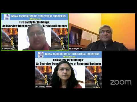 Webinar on "Fire Safety for Buildings: An Overview from perspective