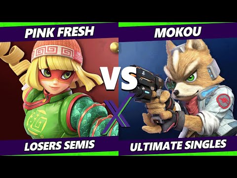 S@X 467 Losers Semis - Pink Fresh (Min Min) Vs. Mokou (Fox) SSBU Ultimate Tournament