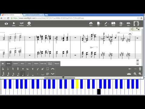 Modal Jazz harmony - thirds on top