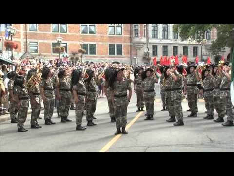 FIMMQ PARADE QUEBEC CITY - SFILATA PARTE 3/3 CON I BERSAGLIERI ITALIANI