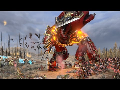 Total war WARHAMMERS III (Chaos Dwarfs VS Vampire Coast)
