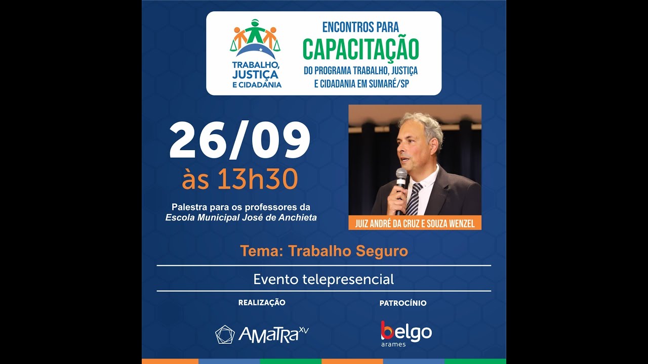 2024 – Sumaré/SP – 2º Encontro para Capacitação do Programa TJC - 26/9/2024