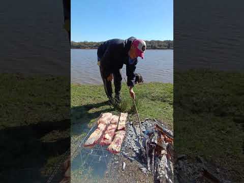 PESCA y ASADO en la Laguna "oculta" 🎣😋👌