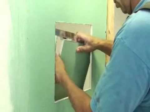 comment poser trappe de visite plafond