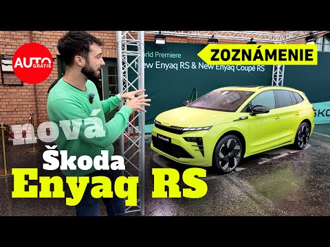 Premiéra novej Škody Enyaq RS: Čo všetko zmenili? obrazok