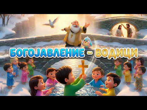 ✝️💧 БОГОЈАВЛЕНИЕ - ВОДИЦИ | ПЕСНА ЗА СВЕТИОТ КРСТ / Bogojavlenie - Vodici | Pesna za svetiot krst