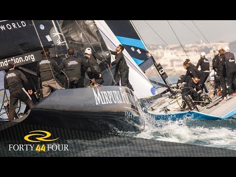 Day 1 RC44 Cascais Cup 2018 - Aqua and Nika edge ahead
