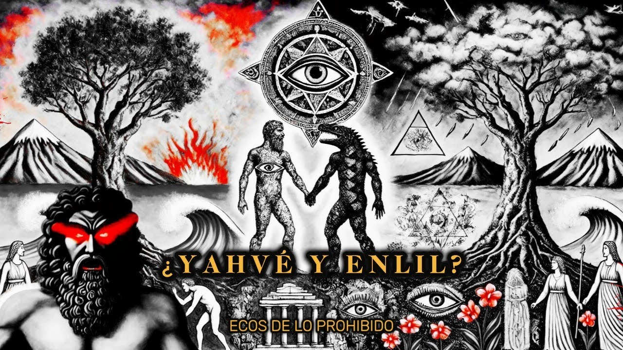¿ES YAHVÉ EN REALIDAD EL TEMIDO DIOS ENLIL? 🌑👁️ LA OSCURA REVELACIÓN SUMERIA 🌌