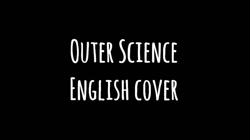 [English cover] Outer Science