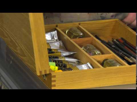 Capri Deluxe Wood Paint & Sketch Box - Visual Commerce #1