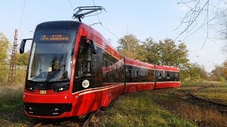 Tramwaje Śląskie Linia 7 Bytom Pl.Sikorskiego → Katowice Zawodzie Pętla