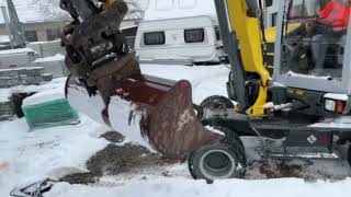 Wacker Neuson 6503 with 3 excavator buckets excavadora de ruedas | Imagen 4 - Machineryline