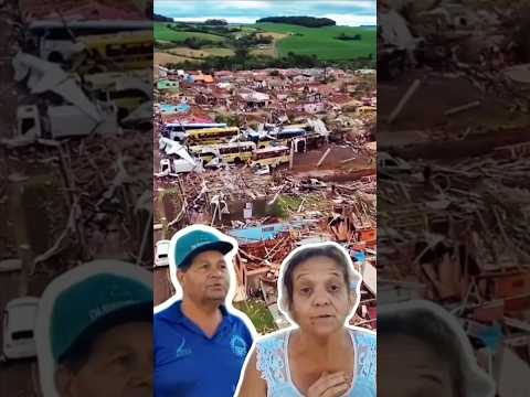 MILAGRE EM MEIO AO TORNADO EM RIO BONITO DO IGUAÇU,  PARANÁ