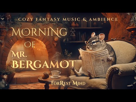 Chinchilla Morning with Acorn Coffee & News • Cozy Fall Ambience & Soft Music for Calm Reading 6h