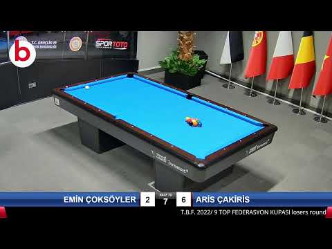 EMİN ÇOKSÖYLER & ARİS ÇAKİRİS Bilardo Maçı - 