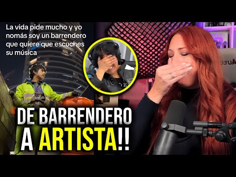 EL BARRENDERO MEXICANO QUE SOÑÓ EN GRANDE! MIRA COMO SE VIRALIZÓ| Vocal Coach Reaction & analysis