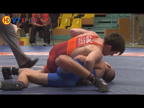 RINGEN | int. Brandenburg-Cup 2017 Junioren (Gr./Rö.) - 55kg Nord, R1