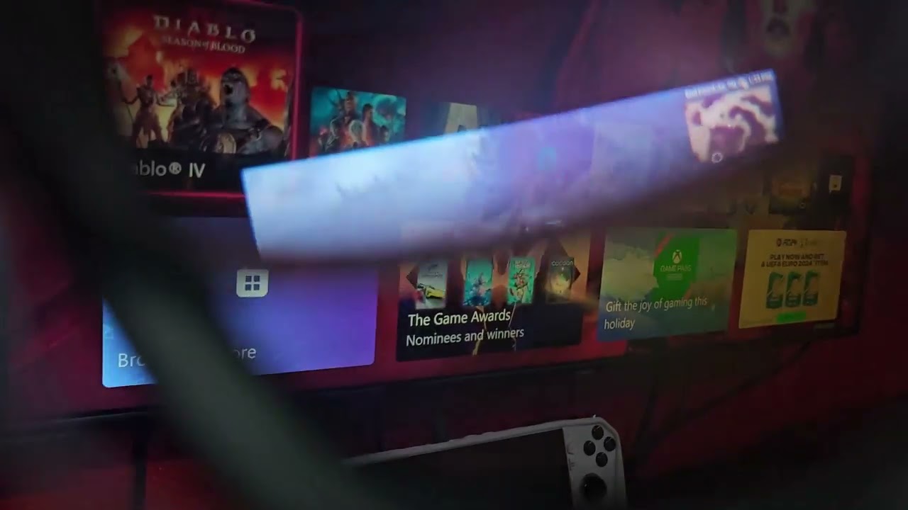 XREAL Air 2 Pro display sample (with dimming) - YouTube