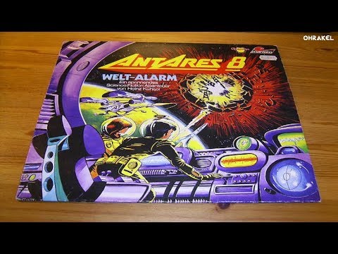 Antares 8 - Welt Alarm - Sci-Fi Hörspiel (1978)