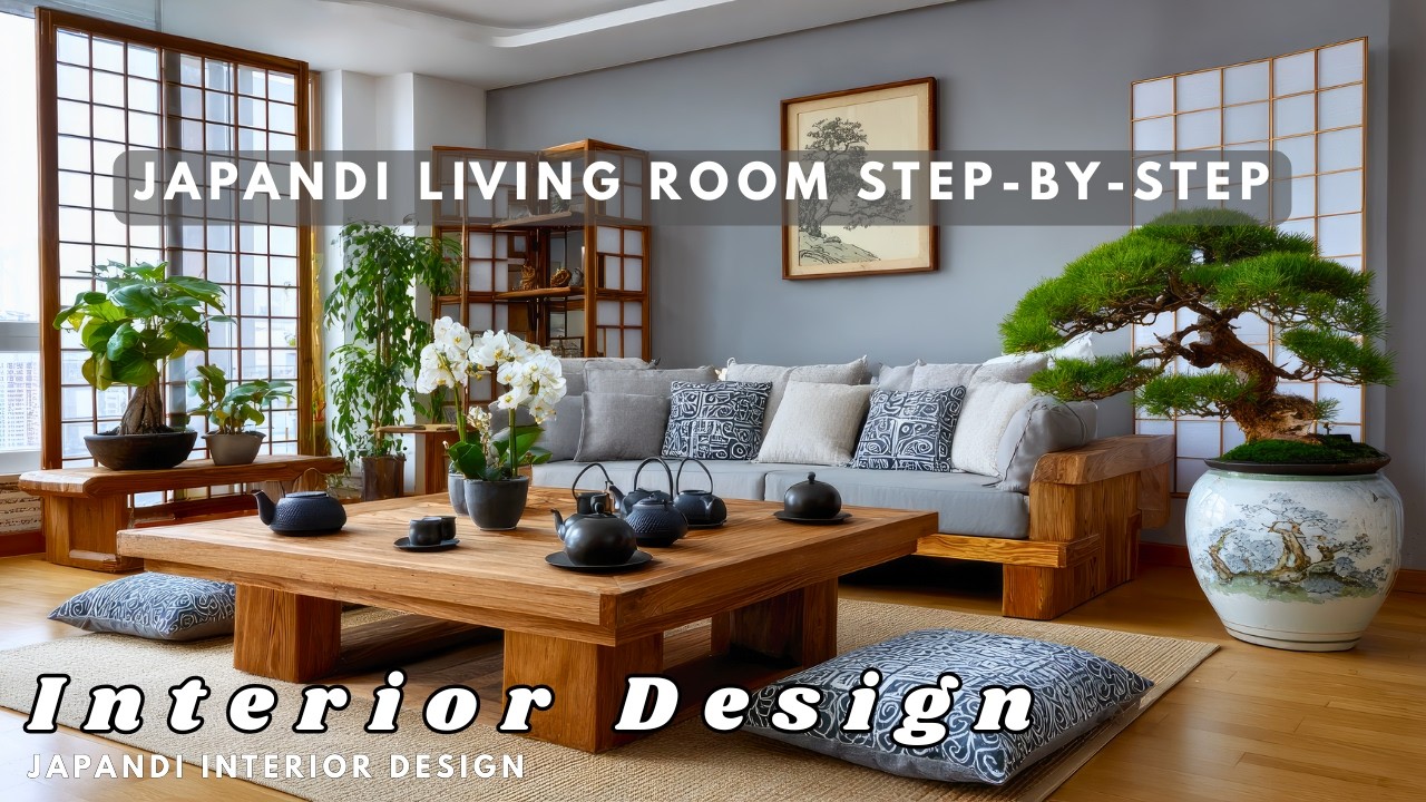 How to Create a Japandi Living Room Step by Step | Modern Minimalist Design Guide