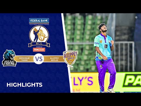 Match 8: Kochi Blue Tigers vs Alleppey Ripples