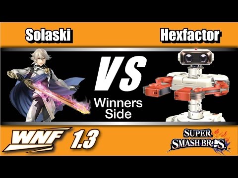 WNF 1.3 - Solaski (Corrin) Vs. TIE | Hexfactor (ROB) Winners Side - Smash Wii U