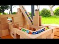Marble Run Healing Sound ☆ Wooden Cuboro Standard MIX Course