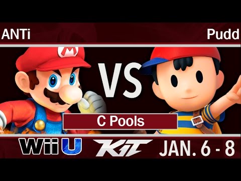 KIT17  - IMT | ANTi (Mario, Cloud) vs Pudd (Ness) C Pools - Smash 4