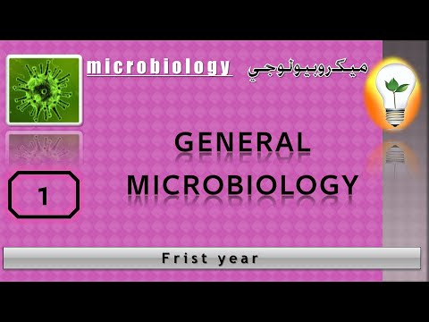 Microbiology Introduction to microbiology مقدمة إلى الميكروبيولوجي