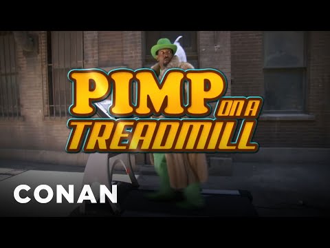 Pimp On A Treadmill: The TBS Series | CONAN on TBS