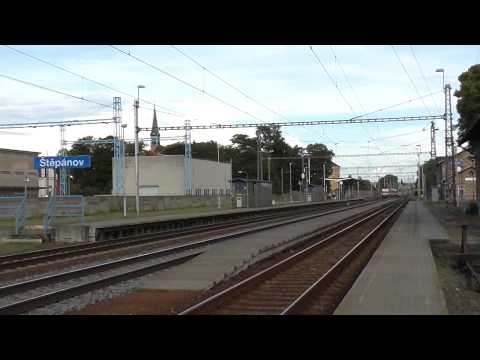 162.001-2 ZSSK na vlaku EC 220 Fatra - Žilina - Praha