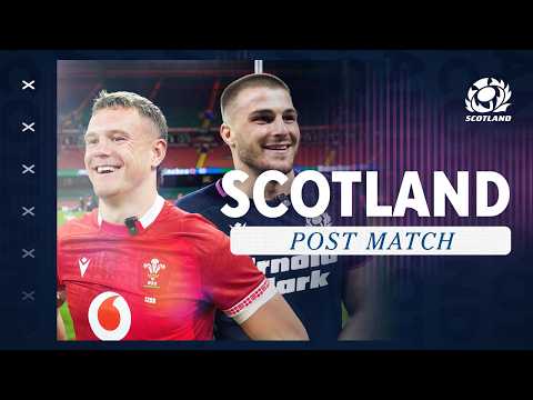 Scotland v Wales | Post Match Interviews | Guinness Men's Six Nations 2026