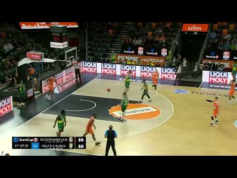 EuroCup - 33pts de Bruno Caboclo pelo Ratiopharm Ulm