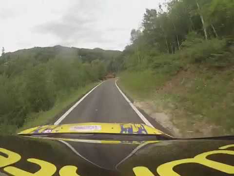 Gianello/Albini camera car rally città di Varallo 2016