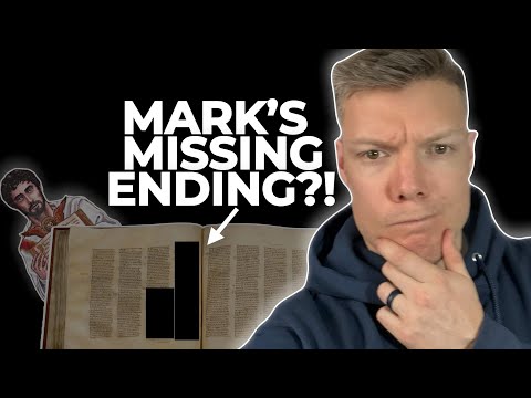 The Gospel of Mark is missing its ending? Let me explain...