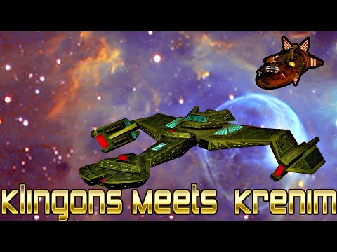 NEW STARSHIP! - Klingon  K'Vek  BattleCruiser VS 1 Krenim Patrol Ship